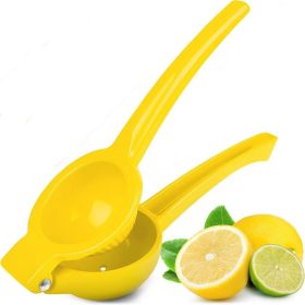 Metal Lemon Squeezer, Citrus Juicer, Manual Press for Extracting the Most Juice Possible