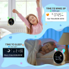 Hansang Alarm Clock for Kids, Ok to Wake Clock with Sleep Training, Rabbit Digital Alarm Clock with Night Light