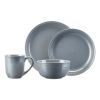 Chiara Red Stoneware Dinnerware Set, 16-Pieces