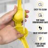 Metal Lemon Squeezer, Citrus Juicer, Manual Press for Extracting the Most Juice Possible