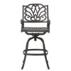 ALFRESCO KD SWIVEL BARSTOOL