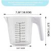 Measuring Cups and Spoons Set 9PCS,  BPA Free Plastic for Kitchen Cooking and Baking Stackable Design Measuring Cups with Funnel for Liquid and Dry (M