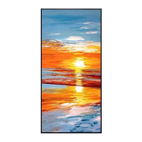 Hand Painted Romantic Sunset Landscape Canvas painting seascape beach Oil Painting Natural scenery Sea picture For Home Modern Decor No Frame Hand Painted Romantic Sunset Landscape Canvas painting seascape beach Oil Painting Natural scenery Sea picture For Home Modern Decor No Frame