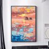 100% Hand Painted Abstract scenery Oil Painting On Canvas Wall Art Frameless Picture Decoration For Live Room Home Decor Gift